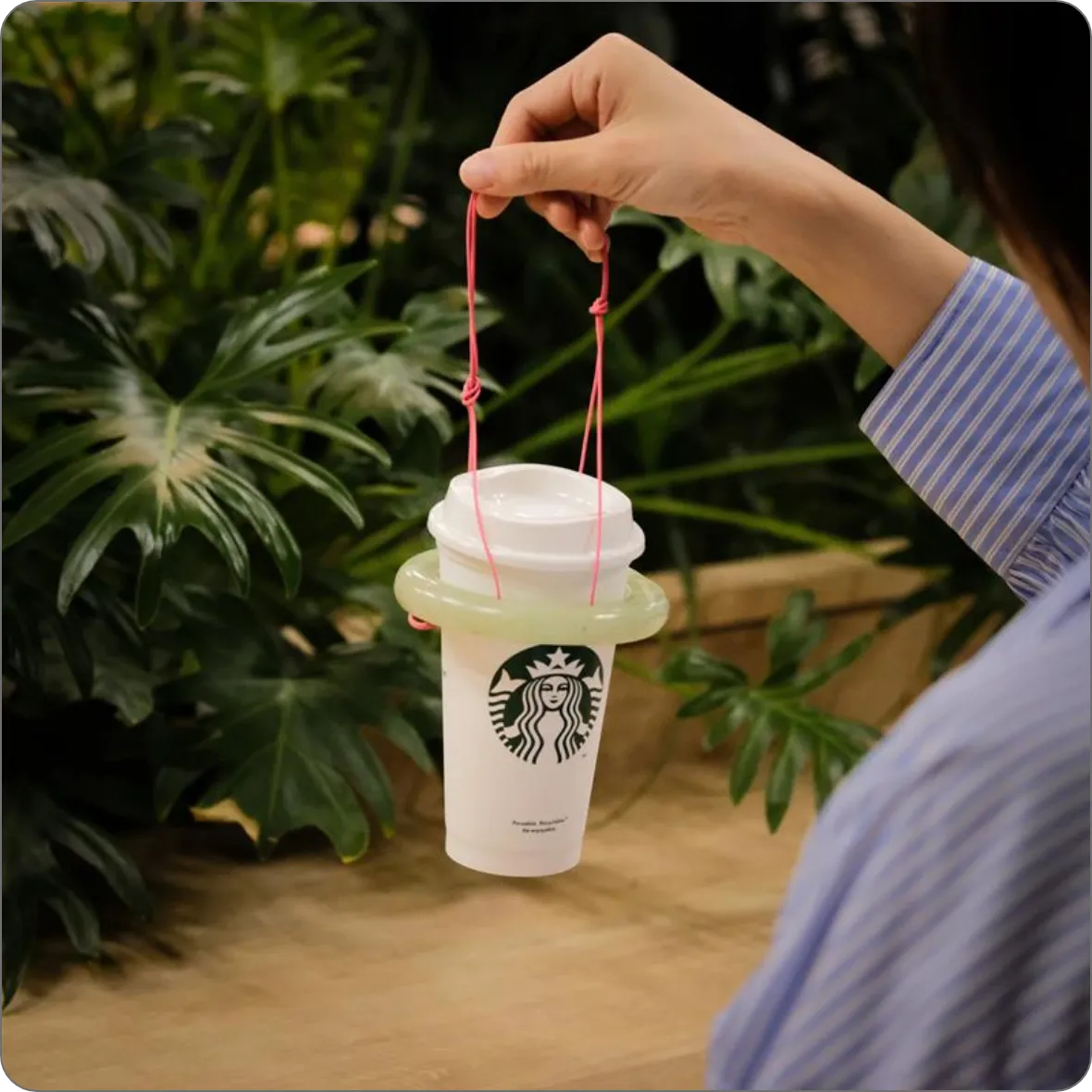 再生材100％ タンブラーホルダー