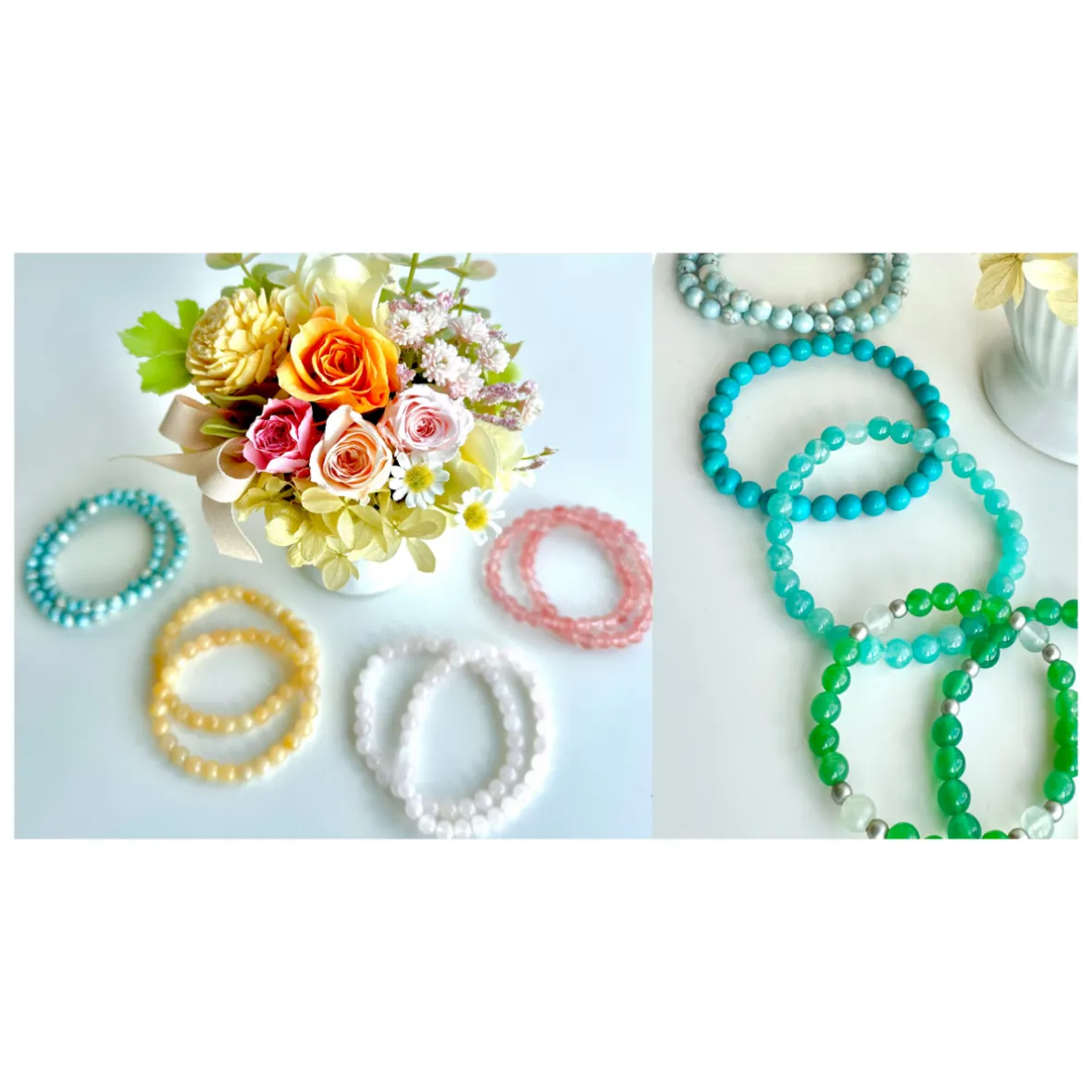 天然石ブレスレット