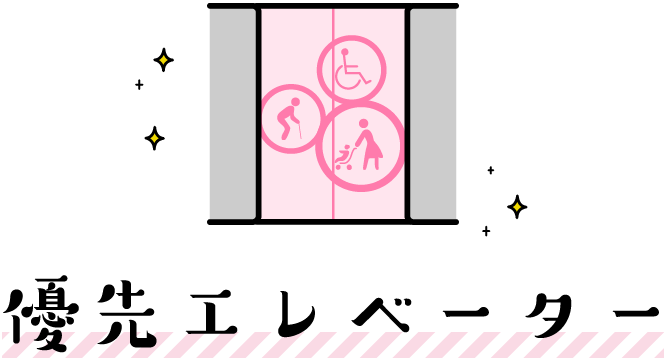 優先エレベーター