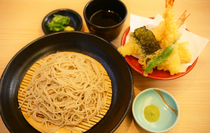 石臼挽蕎麦　弦