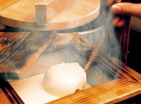 豆冨料理と吟醸せいろ蒸し<br>八かく庵