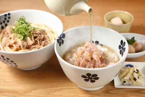 Dashi-Chazuke＋Nikuudon EN 1